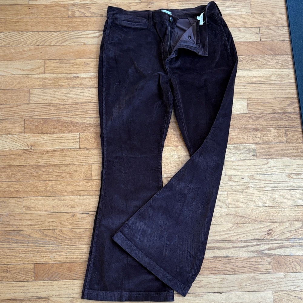 Madewell Chocolate Corduroy Trousers